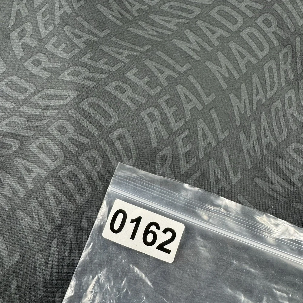 Adidas Real Madrid DNA Spellout AOP Windbreaker Jacket Mens Size 2XL EUC Rare